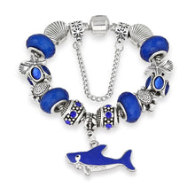 Load image into Gallery viewer, save_the_ocean_jewelry_jewellry_australia_uk_canada_helping_save_sea_life_animals_help_oceans_creatures_sea_turtles_sharks_whales_turtle_tracker_bracelet_dolphin_dolphins_whale_shark_wave_ring_anklets_bracelets_necklace_earrings_anklets,choker_rings_tshirt_caps_apparel_seashell_shell_charity_conservation_beach_life_helping_seas_oceans_planet_coral_reefs_wildlife