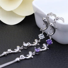 Load image into Gallery viewer, save_the_ocean_jewelry_jewellry_australia_uk_canada_helping_save_sea_life_animals_help_oceans_creatures_sea_turtles_sharks_whales_turtle_tracker_bracelet_dolphin_dolphins_whale_shark_wave_ring_anklets_bracelets_necklace_earrings_anklets,choker_rings_tshirt_caps_apparel_seashell_shell_charity_conservation_beach_life_helping_seas_oceans_planet_coral_reefs_wildlife