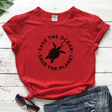 Load image into Gallery viewer, save_the_ocean_jewelry_jewellry_australia_uk_canada_helping_save_sea_life_animals_help_oceans_creatures_sea_turtles_sharks_whales_turtle_tracker_bracelet_dolphin_dolphins_whale_shark_wave_ring_anklets_bracelets_necklace_earrings_anklets,choker_rings_tshirt_caps_apparel_seashell_shell_charity_conservation_beach_life_helping_seas_oceans_planet_coral_reefs_wildlife