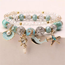 Load image into Gallery viewer, save_the_ocean_jewelry_jewellry_australia_uk_canada_helping_save_sea_life_animals_help_oceans_creatures_sea_turtles_sharks_whales_turtle_tracker_bracelet_dolphin_dolphins_whale_shark_wave_ring_anklets_bracelets_necklace_earrings_anklets,choker_rings_tshirt_caps_apparel_seashell_shell_charity_conservation_beach_life_helping_seas_oceans_planet_coral_reefs_wildlife